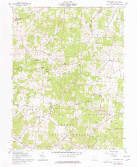 Download a high-resolution, GPS-compatible USGS topo map for Petersburg, OH (1978 edition)