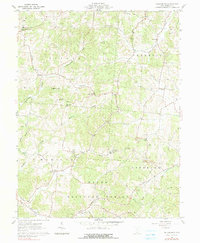 Download a high-resolution, GPS-compatible USGS topo map for Petersburg, OH (1990 edition)