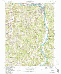 Download a high-resolution, GPS-compatible USGS topo map for Philo, OH (1998 edition)