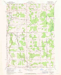 Download a high-resolution, GPS-compatible USGS topo map for Pierpont, OH (1971 edition)
