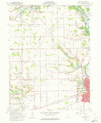 Download a high-resolution, GPS-compatible USGS topo map for Piqua West, OH (1973 edition)