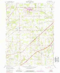 Download a high-resolution, GPS-compatible USGS topo map for Polk, OH (1988 edition)