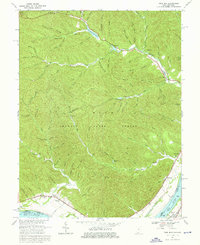 Download a high-resolution, GPS-compatible USGS topo map for Pond Run, OH (1976 edition)