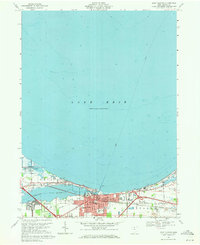 Download a high-resolution, GPS-compatible USGS topo map for Port Clinton, OH (1971 edition)