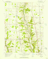 Download a high-resolution, GPS-compatible USGS topo map for Powell, OH (1956 edition)