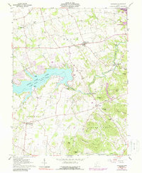 Download a high-resolution, GPS-compatible USGS topo map for Rainsboro, OH (1988 edition)