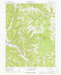 Download a high-resolution, GPS-compatible USGS topo map for Rarden, OH (1976 edition)