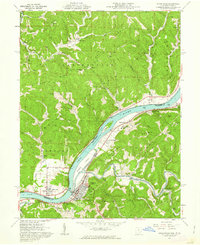 Download a high-resolution, GPS-compatible USGS topo map for Raven Rock, OH (1962 edition)