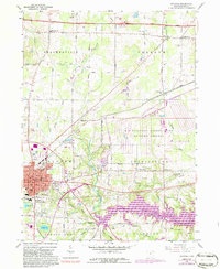 Download a high-resolution, GPS-compatible USGS topo map for Ravenna, OH (1986 edition)