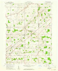 Download a high-resolution, GPS-compatible USGS topo map for Rawson, OH (1961 edition)