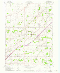 Download a high-resolution, GPS-compatible USGS topo map for Rawson, OH (1973 edition)