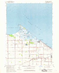 Download a high-resolution, GPS-compatible USGS topo map for Reno Beach, OH (1968 edition)