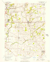 Download a high-resolution, GPS-compatible USGS topo map for Reynoldsburg, OH (1956 edition)