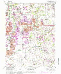 Download a high-resolution, GPS-compatible USGS topo map for Reynoldsburg, OH (1985 edition)