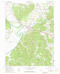 Download a high-resolution, GPS-compatible USGS topo map for Richmond Dale, OH (1963 edition)
