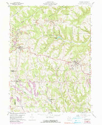 Download a high-resolution, GPS-compatible USGS topo map for Richmond, OH (1990 edition)