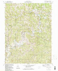 Download a high-resolution, GPS-compatible USGS topo map for Rinard Mills, OH (1998 edition)