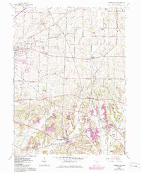 Download a high-resolution, GPS-compatible USGS topo map for Robertsville, OH (1985 edition)