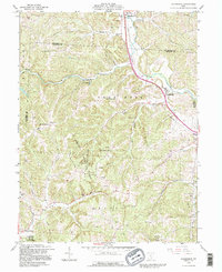 Download a high-resolution, GPS-compatible USGS topo map for Rockbridge, OH (1995 edition)