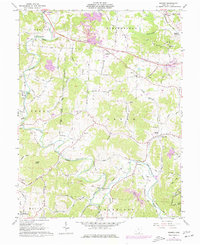Download a high-resolution, GPS-compatible USGS topo map for Rodney, OH (1977 edition)