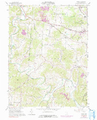 Download a high-resolution, GPS-compatible USGS topo map for Rodney, OH (1991 edition)