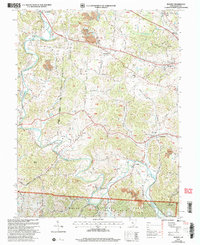 Download a high-resolution, GPS-compatible USGS topo map for Rodney, OH (2006 edition)