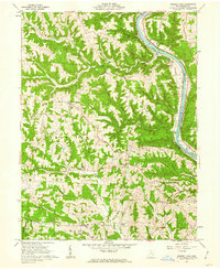 Download a high-resolution, GPS-compatible USGS topo map for Rokeby Lock, OH (1962 edition)