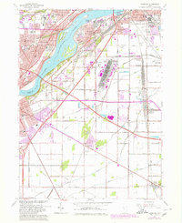 Download a high-resolution, GPS-compatible USGS topo map for Rossford, OH (1980 edition)