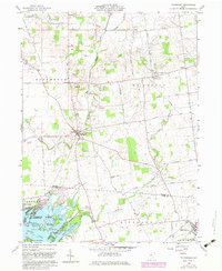 Download a high-resolution, GPS-compatible USGS topo map for Roundhead, OH (1983 edition)