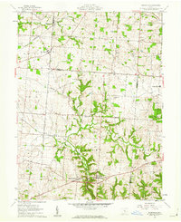 Download a high-resolution, GPS-compatible USGS topo map for Rushville, OH (1962 edition)