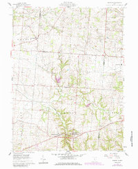 Download a high-resolution, GPS-compatible USGS topo map for Rushville, OH (1985 edition)