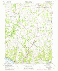 Download a high-resolution, GPS-compatible USGS topo map for Russellville, OH (1976 edition)