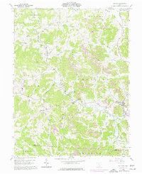 Download a high-resolution, GPS-compatible USGS topo map for Rutland, OH (1977 edition)