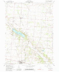 Download a high-resolution, GPS-compatible USGS topo map for Saint Paris, OH (1991 edition)