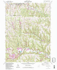 preview thumbnail of historical topo map of Salineville, OH in 1994