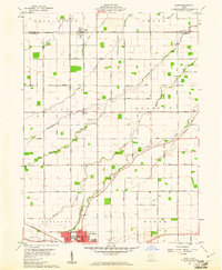 Download a high-resolution, GPS-compatible USGS topo map for Scott, OH (1961 edition)