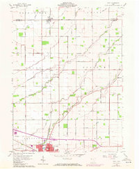 Download a high-resolution, GPS-compatible USGS topo map for Scott, OH (1972 edition)