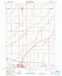Download a high-resolution, GPS-compatible USGS topo map for Scott, OH (1992 edition)