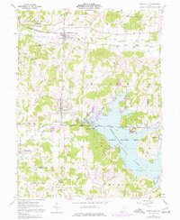 Download a high-resolution, GPS-compatible USGS topo map for Senecaville, OH (1977 edition)