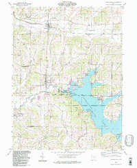 Download a high-resolution, GPS-compatible USGS topo map for Senecaville, OH (1998 edition)