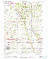Download a high-resolution, GPS-compatible USGS topo map for Seville, OH (1992 edition)