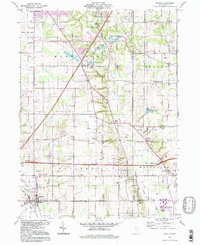 Download a high-resolution, GPS-compatible USGS topo map for Seville, OH (1997 edition)