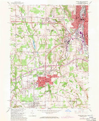 Download a high-resolution, GPS-compatible USGS topo map for Sharon West, OH (1971 edition)