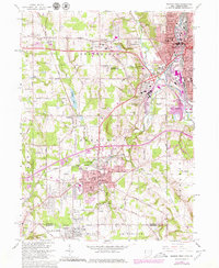 Download a high-resolution, GPS-compatible USGS topo map for Sharon West, OH (1979 edition)