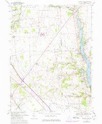 Download a high-resolution, GPS-compatible USGS topo map for Shawnee Hills, OH (1975 edition)