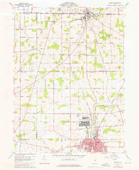 Download a high-resolution, GPS-compatible USGS topo map for Shelby, OH (1976 edition)