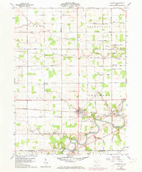 Download a high-resolution, GPS-compatible USGS topo map for Sherwood, OH (1973 edition)