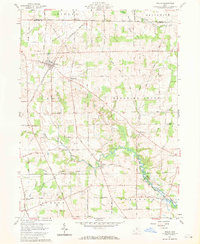 Download a high-resolution, GPS-compatible USGS topo map for Shiloh, OH (1970 edition)