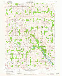 Download a high-resolution, GPS-compatible USGS topo map for Shiloh, OH (1973 edition)