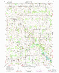 Download a high-resolution, GPS-compatible USGS topo map for Shiloh, OH (1991 edition)